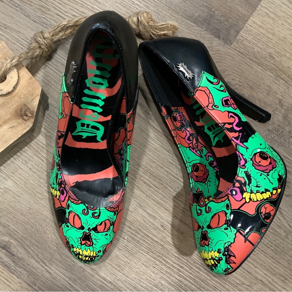 Demonia Heels - Zombie Style Size 8